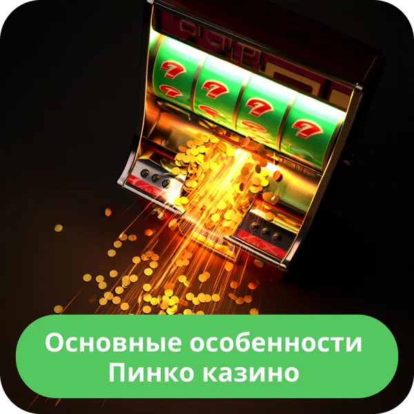 Основные особенности Пинко казино